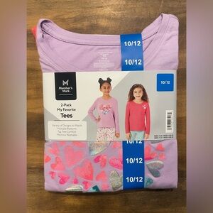 Member’s Mark 2 Pack My Favorite Tee Girls 10/12